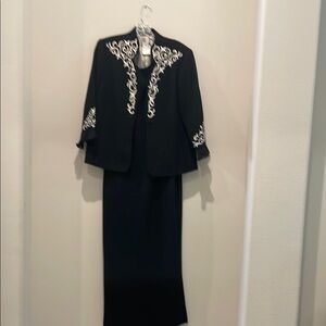 Elegant Black Maxi Pencil Dress for Work